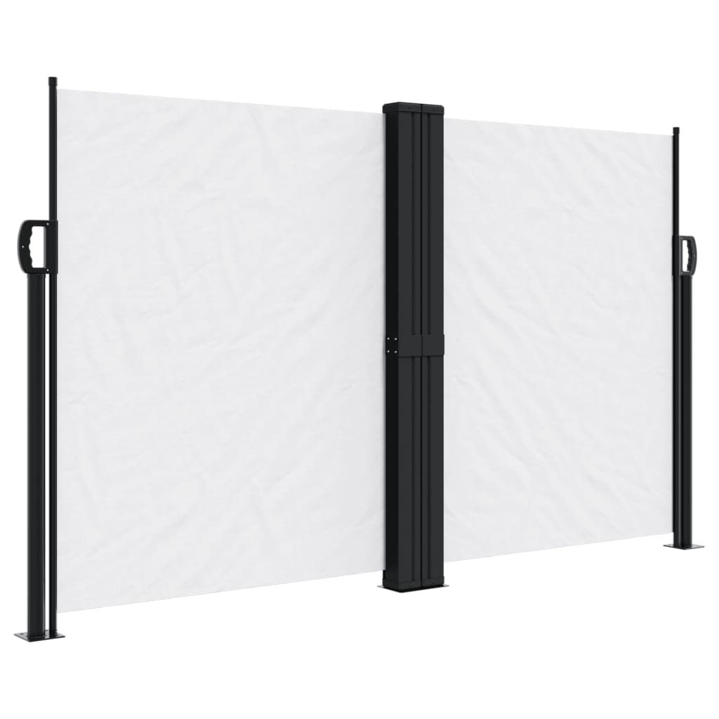 Vidaxx pare-vent extensible 140x600 cm blanc