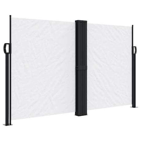 Vidaxx pare-vent extensible 140x600 cm blanc