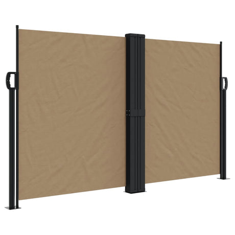 Vidaxx pare-vent extensible 140x600 cm taupe
