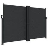 Vidaxx pare-vent extensible 160x600 cm noir