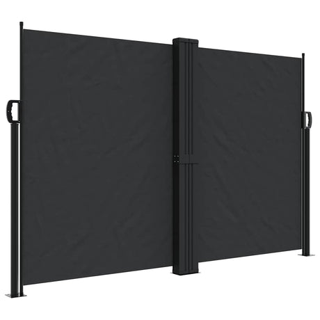 Vidaxx pare-vent extensible 160x600 cm noir