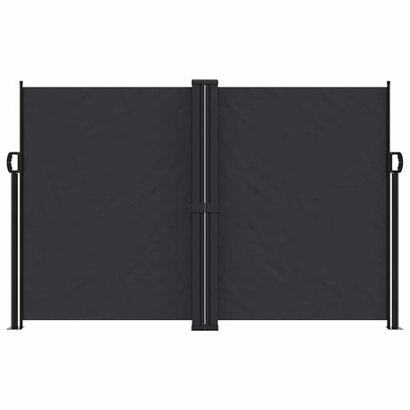 Vidaxx pare-vent extensible 160x600 cm noir