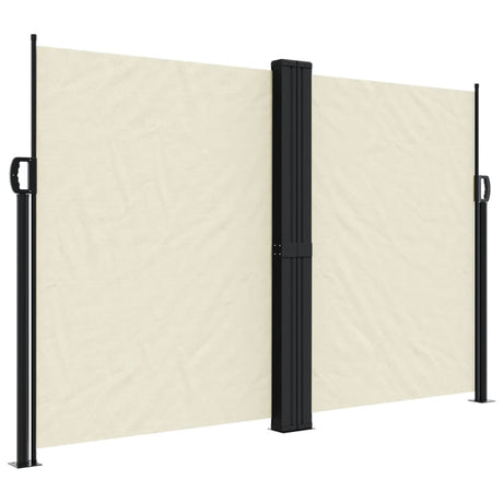 Vidaxx pare-vent extensible 160x600 cm couleur crème