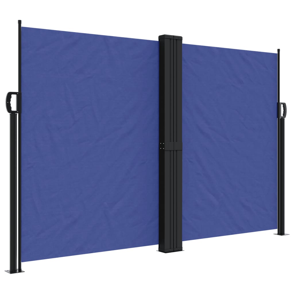 Vidaxx pare-vent extensible 160x600 cm bleu