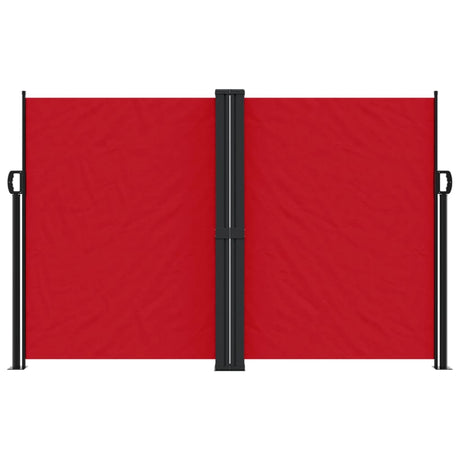 Vidaxx pare-vent extensible 160x600 cm rouge