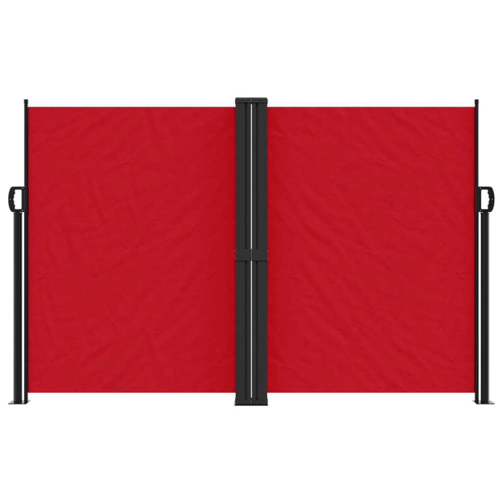 VidaXL Windshield Extendable 160x600 cm Red