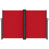 Pare-brise Vidaxl extensible 160x600 cm rouge