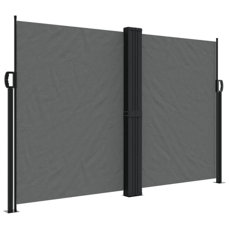 Vidaxx pare-vent extensible 160x600 cm anthracite