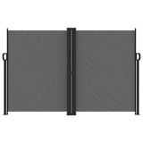 Vidaxx pare-vent extensible 160x600 cm anthracite