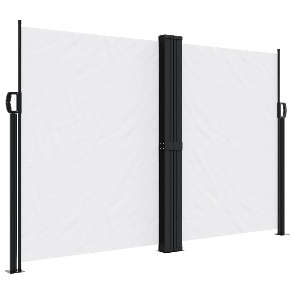 Vidaxx pare-vent extensible 160x600 cm blanc