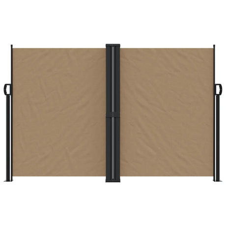 Vidaxx pare-vent extensible 160x600 cm taupe