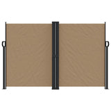 Vidaxl Windshield utvidbar 160x600 cm taupe