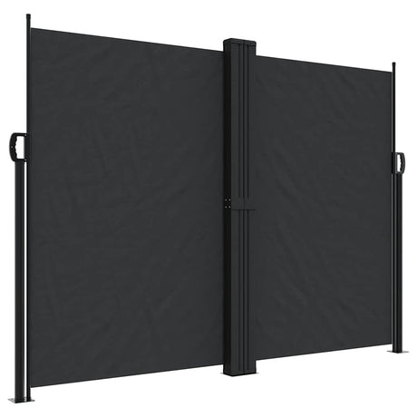 Vidaxx pare-vent extensible 180x600 cm noir
