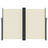 Vidaxl Garden Screen Extendable 180x600 cm Cream -Colored