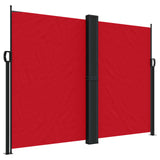 Pare-brise Vidaxl extensible 180x600 cm rouge