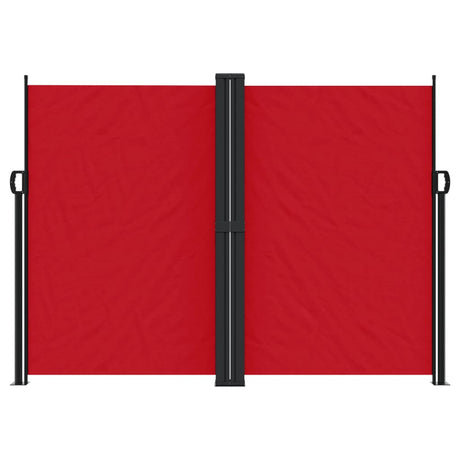 Vidaxx pare-vent extensible 180x600 cm rouge