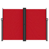 Vidaxl windscherm uittrekbaar 180x600 cm rood