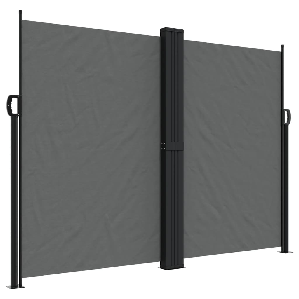 Vidaxx pare-vent extensible 180x600 cm anthracite