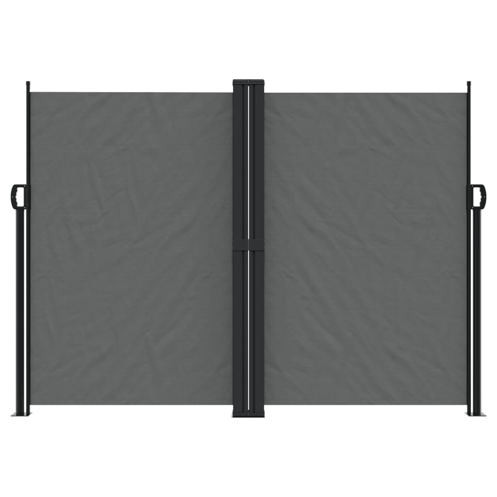Vidaxx pare-vent extensible 180x600 cm anthracite