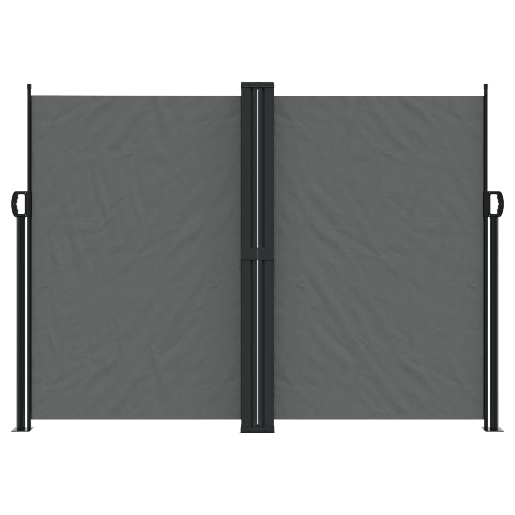 Vidaxl Windshield utvidbar 180x600 cm Antracite -farget