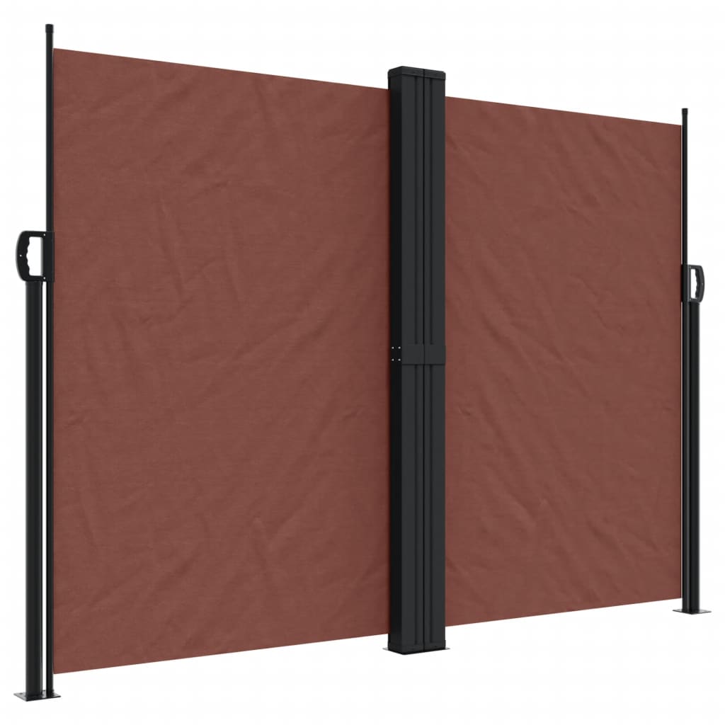 Vidaxl Windshield utvidbar 180x600 cm brun