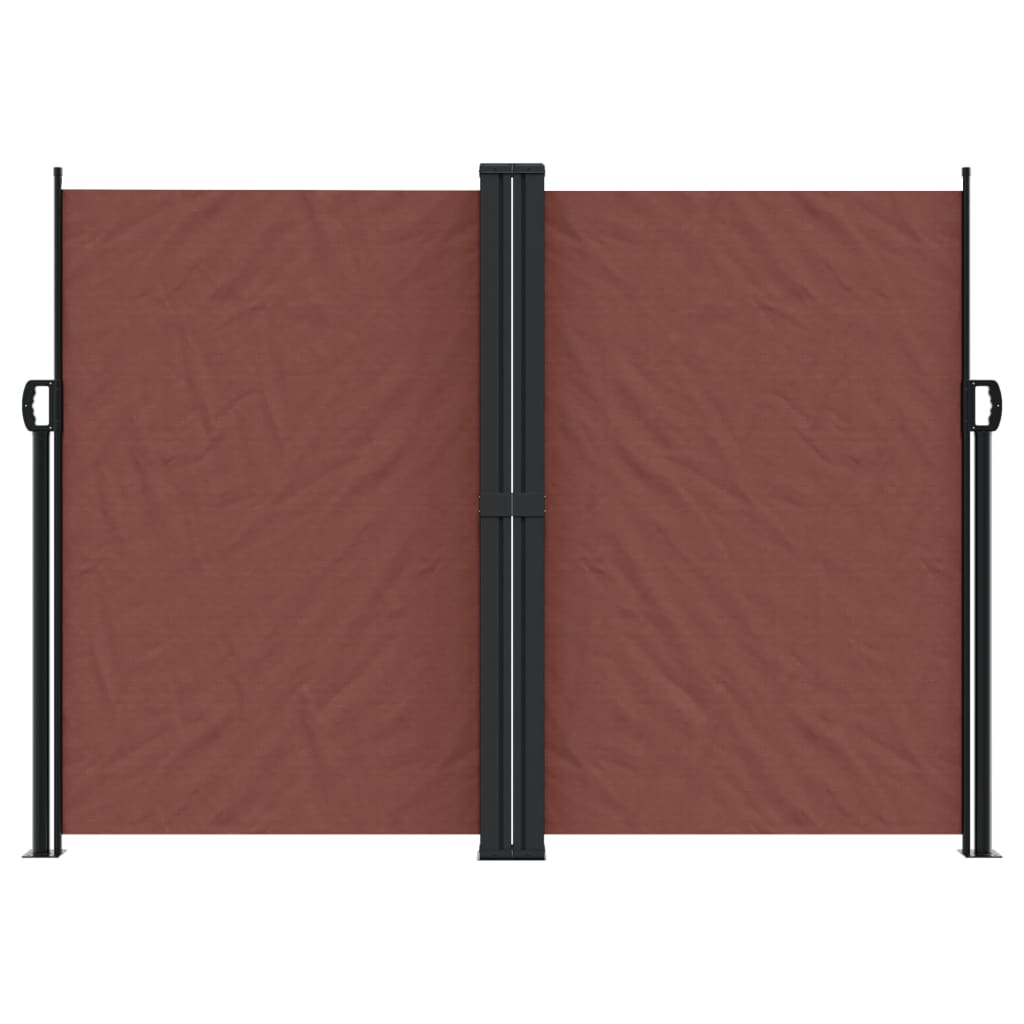 VidaXL Windshield Extendable 180x600 cm brown