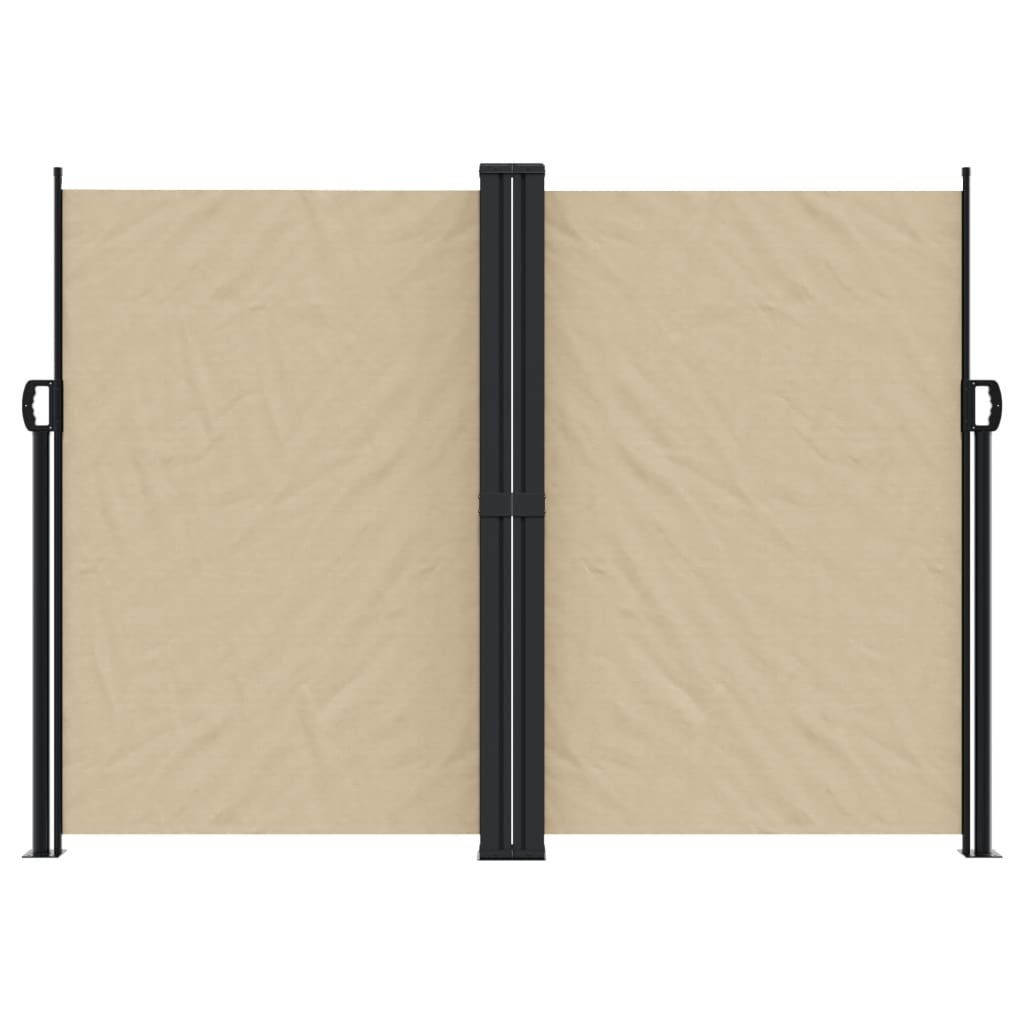 Vidaxl čelní sklo prodloužitelné 180x600 cm beige