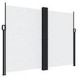 Pare-brise Vidaxl extensible 180x600 cm blanc