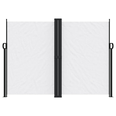 Vidaxx pare-vent extensible 180x600 cm blanc