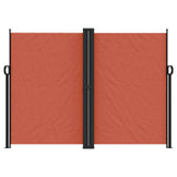 Vidaxx pare-vent extensible 180x600 cm terre cuite