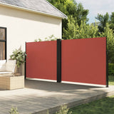 Vidaxx pare-vent extensible 180x600 cm terre cuite