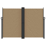 Vidaxx pare-vent extensible 180x600 cm taupe