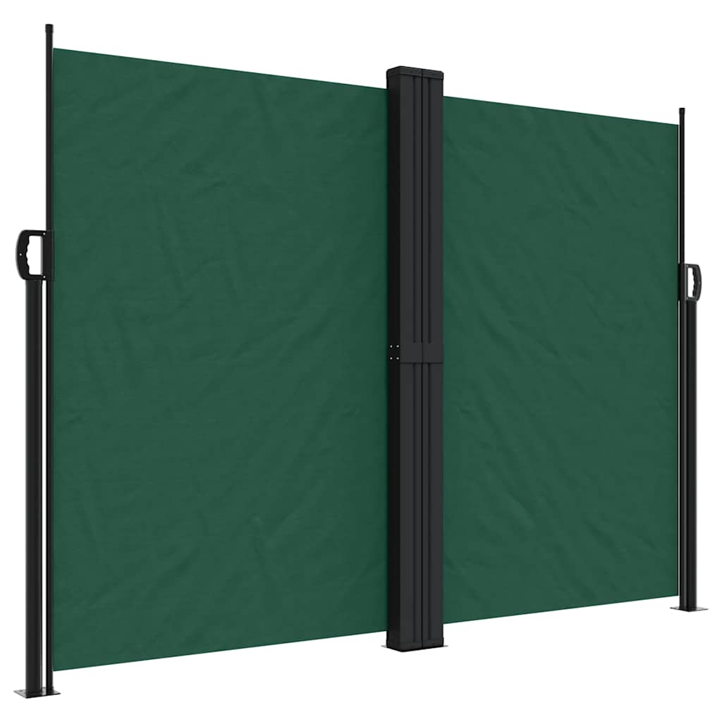 Vidaxx paravent de jardin extensible 180x600 cm vert foncé