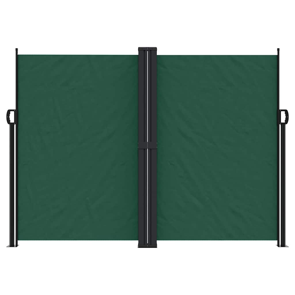 Vidaxx paravent de jardin extensible 180x600 cm vert foncé