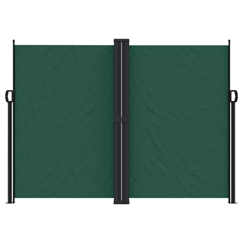 Écran de jardin vidaxl extensible 180x600 cm vert foncé