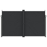 Vidaxx pare-vent extensible 200x600 cm noir