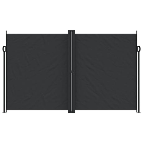 Vidaxx pare-vent extensible 200x600 cm noir