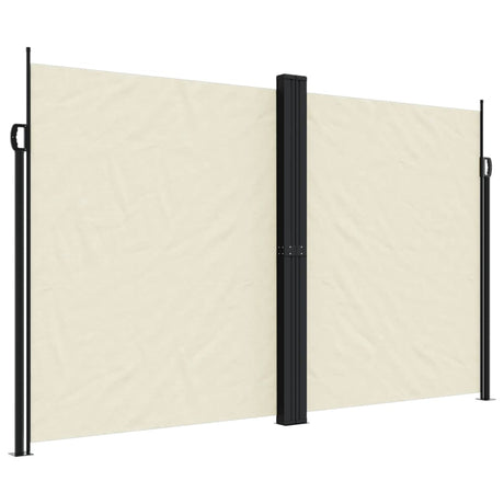 Vidaxx pare-vent extensible 200x600 cm couleur crème
