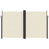 Vidaxx pare-vent extensible 200x600 cm couleur crème