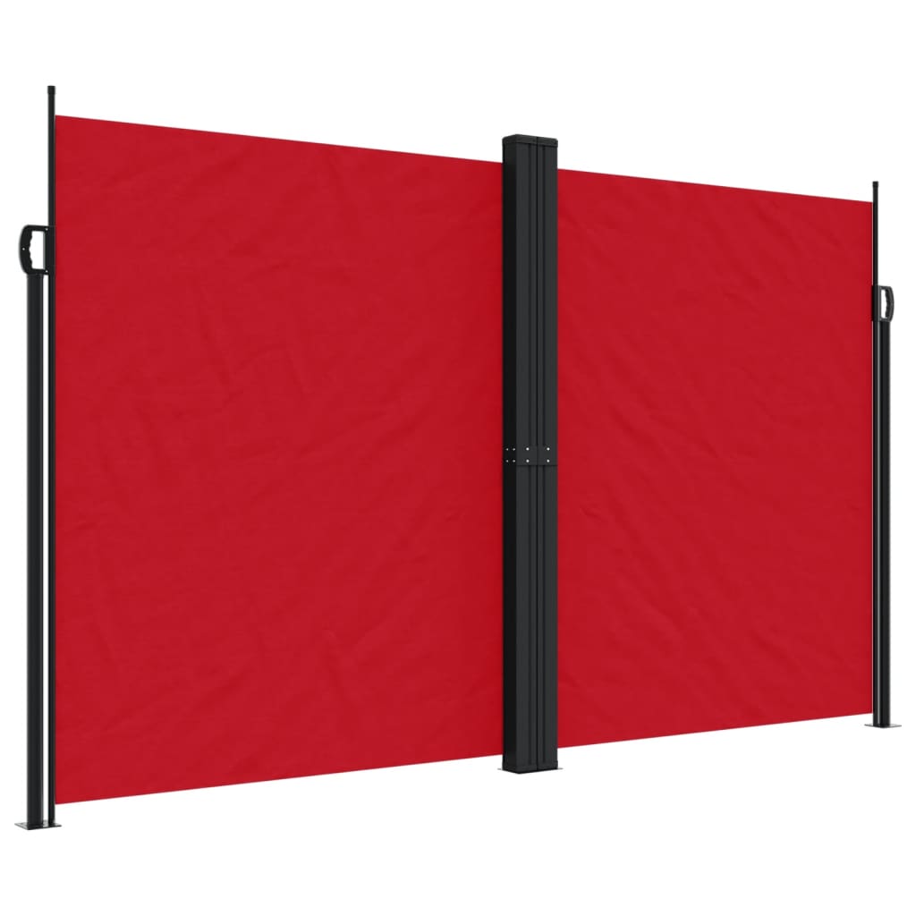 Vidaxx pare-vent extensible 200x600 cm rouge