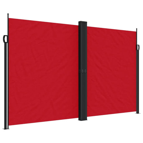 Vidaxx pare-vent extensible 200x600 cm rouge