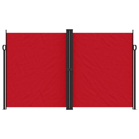 Vidaxx pare-vent extensible 200x600 cm rouge
