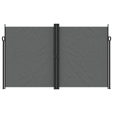 Vidaxx pare-vent extensible 200x600 cm anthracite