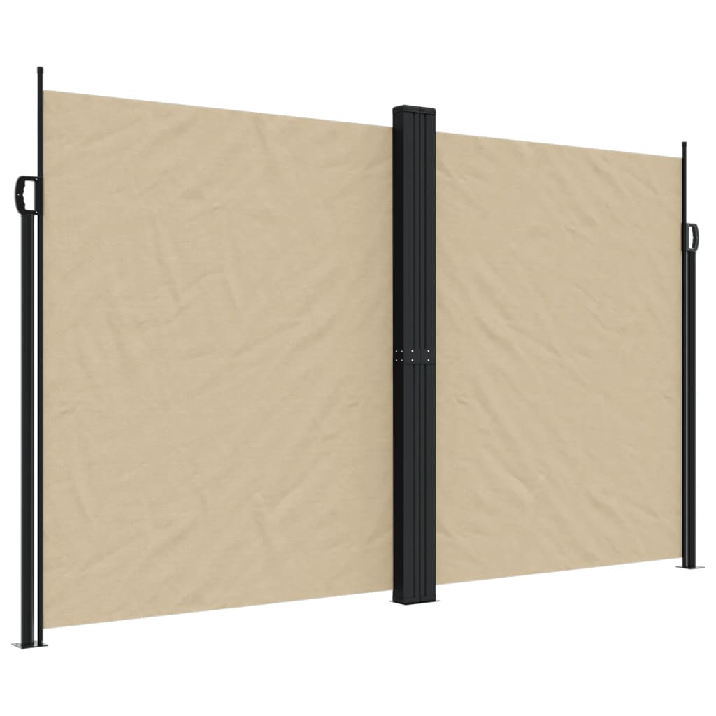 Vidaxx pare-vent extensible 200x600 cm beige