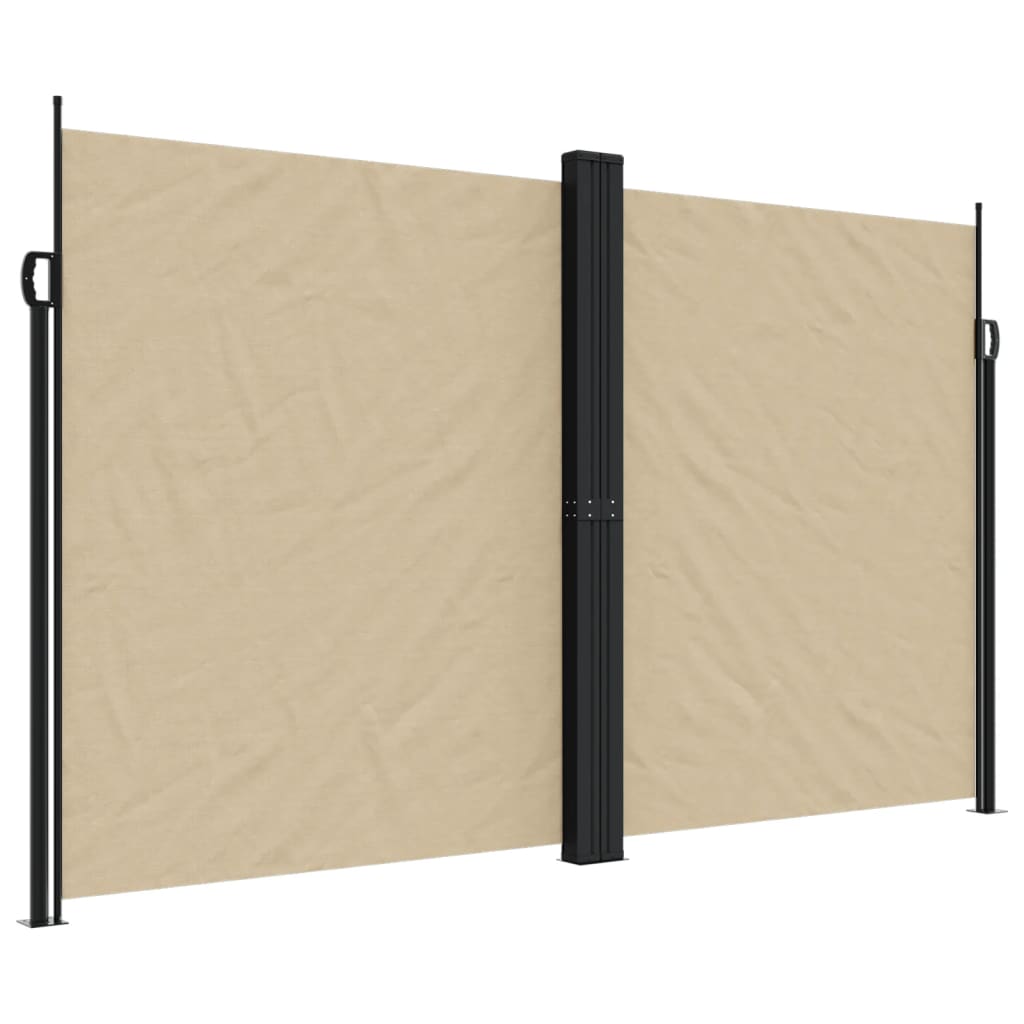 Vidaxl Windshield utvidbar 200x600 cm beige