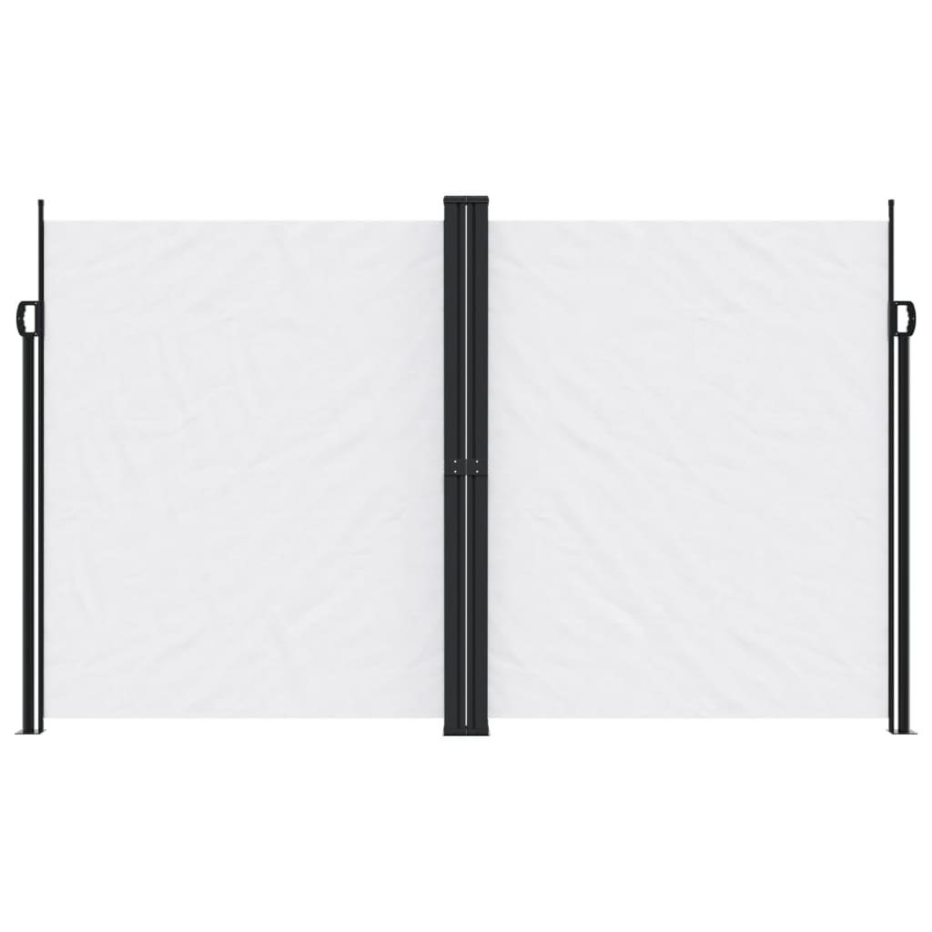 Vidaxx pare-vent extensible 200x600 cm blanc