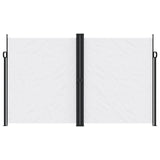 Vidaxx pare-vent extensible 200x600 cm blanc