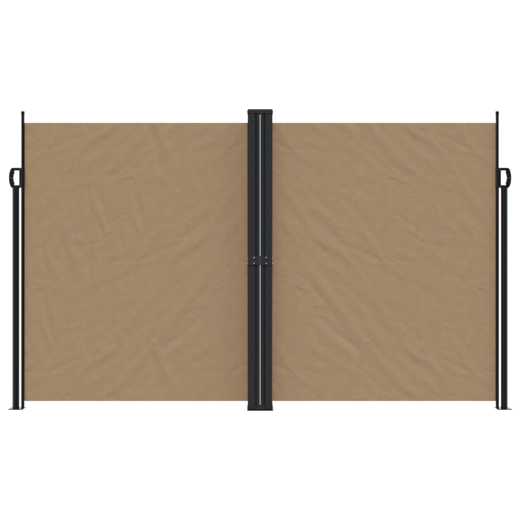 Vidaxx pare-vent extensible 200x600 cm taupe
