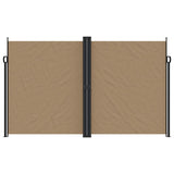 Vidaxl Windshield utvidbar 200x600 cm taupe