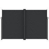 Pare-brise Vidaxl extensible 220x600 cm noir